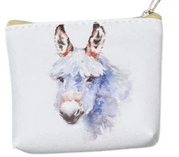 Horses and Donkey Key Chain Coin Purses